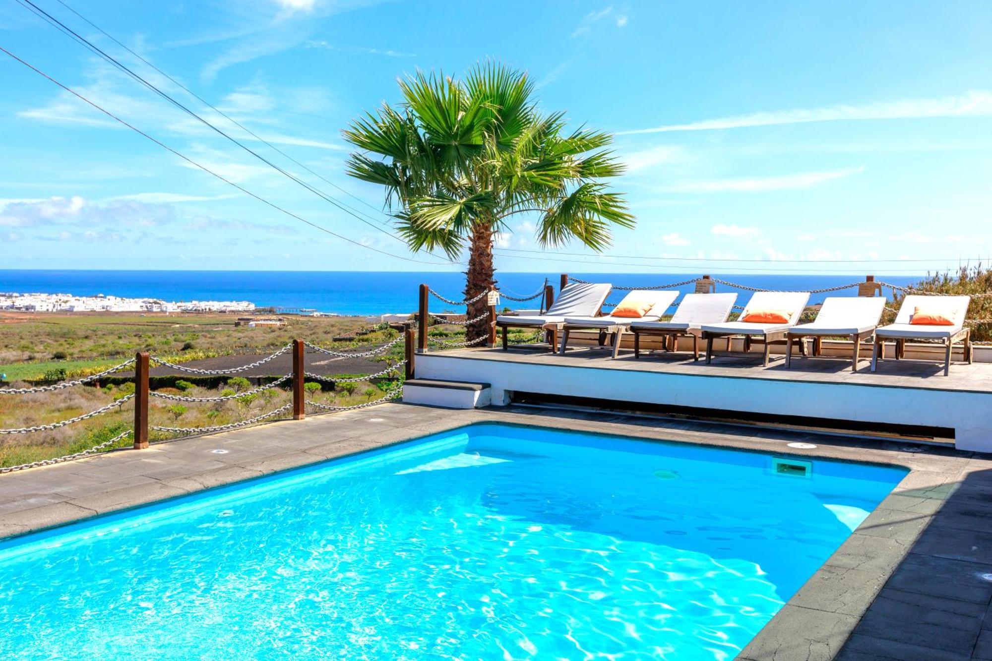 Luxus Villa Mit 5 Schlafzimmern, Heated Pool, Ps4, Fitnessraum Tabayesco Exteriér fotografie